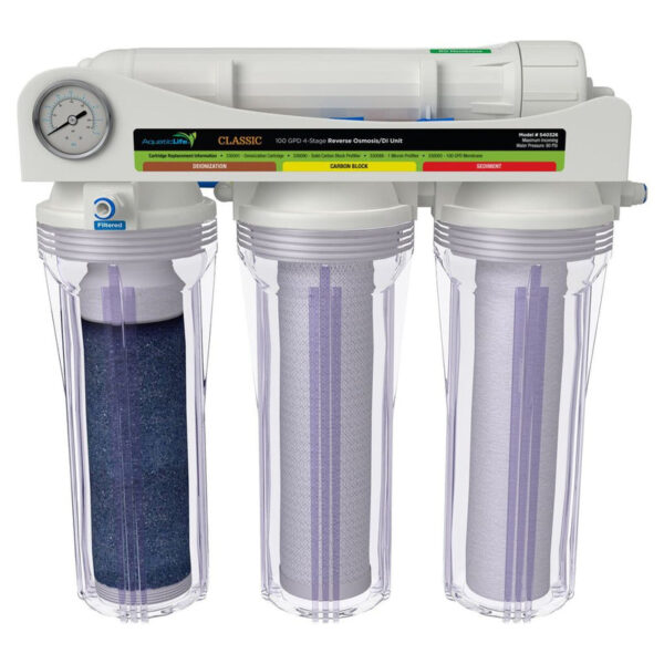 Aquatic Life USA Classic 100 GPD 4 Stage RO/DI Unit