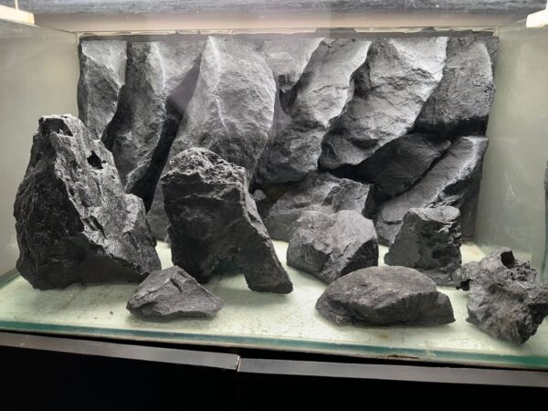 Artificial rock background